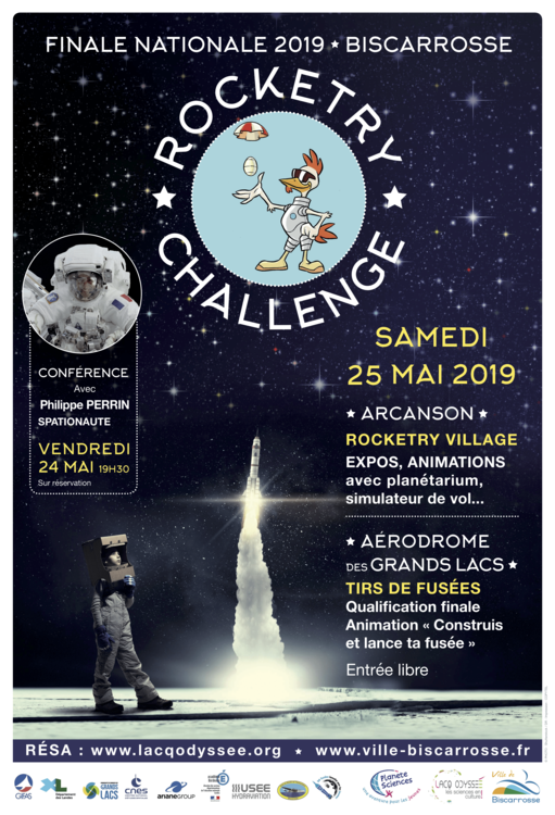 Xl hd affiche rocketry challenge 2019