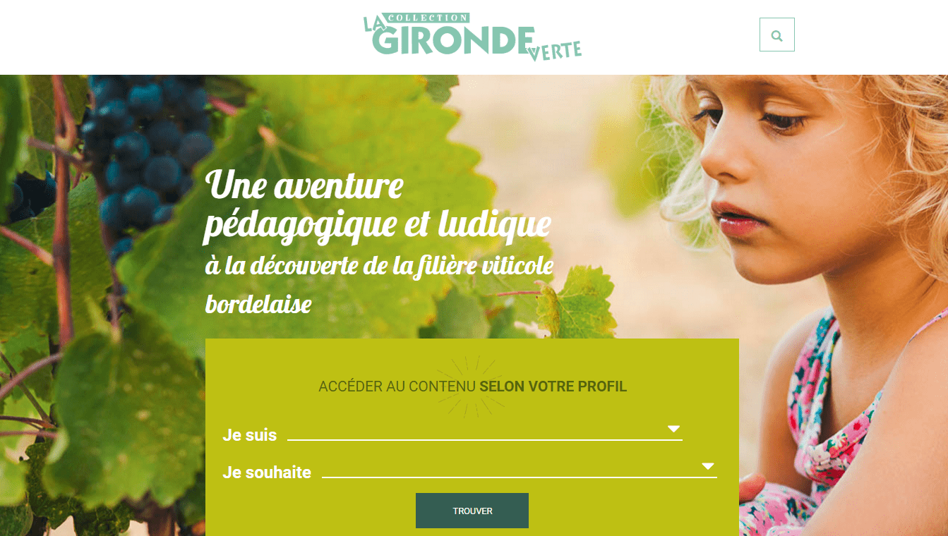 La Gironde verte, le site